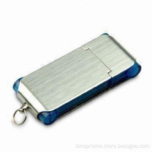 Multifunction USB Flash Drive with 16GB Capacity and Stainless Steel Cover